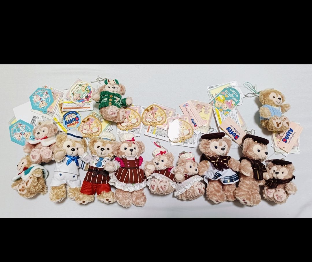 ダッフィー＆フレンズ ぬいぐるみ キーホルダー 大量 まとめ売り 77体