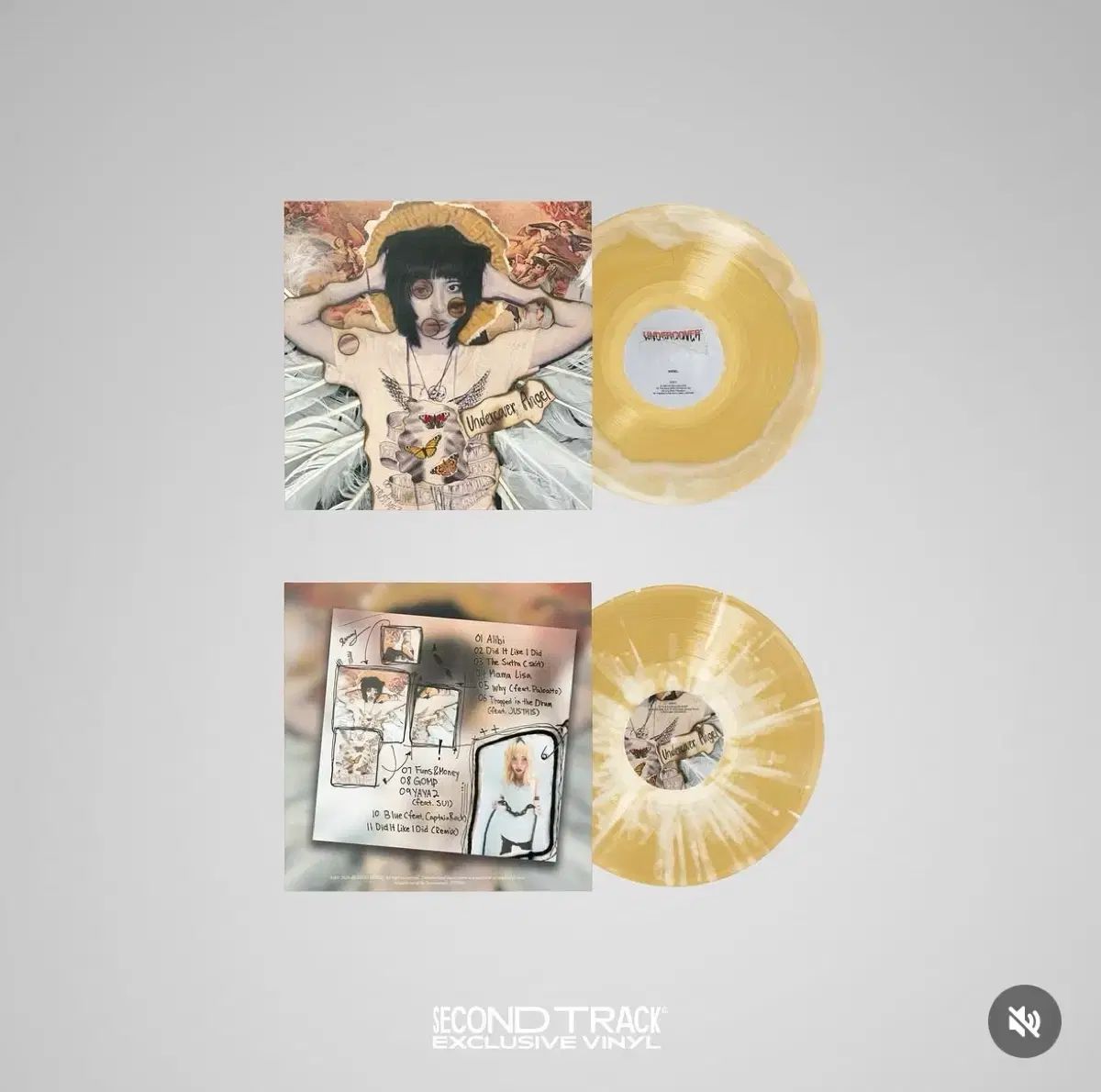 渦巻き模様の LP 未開封 バージョン別 1 ドッグ・バイ・ドッグ 全 2 犬