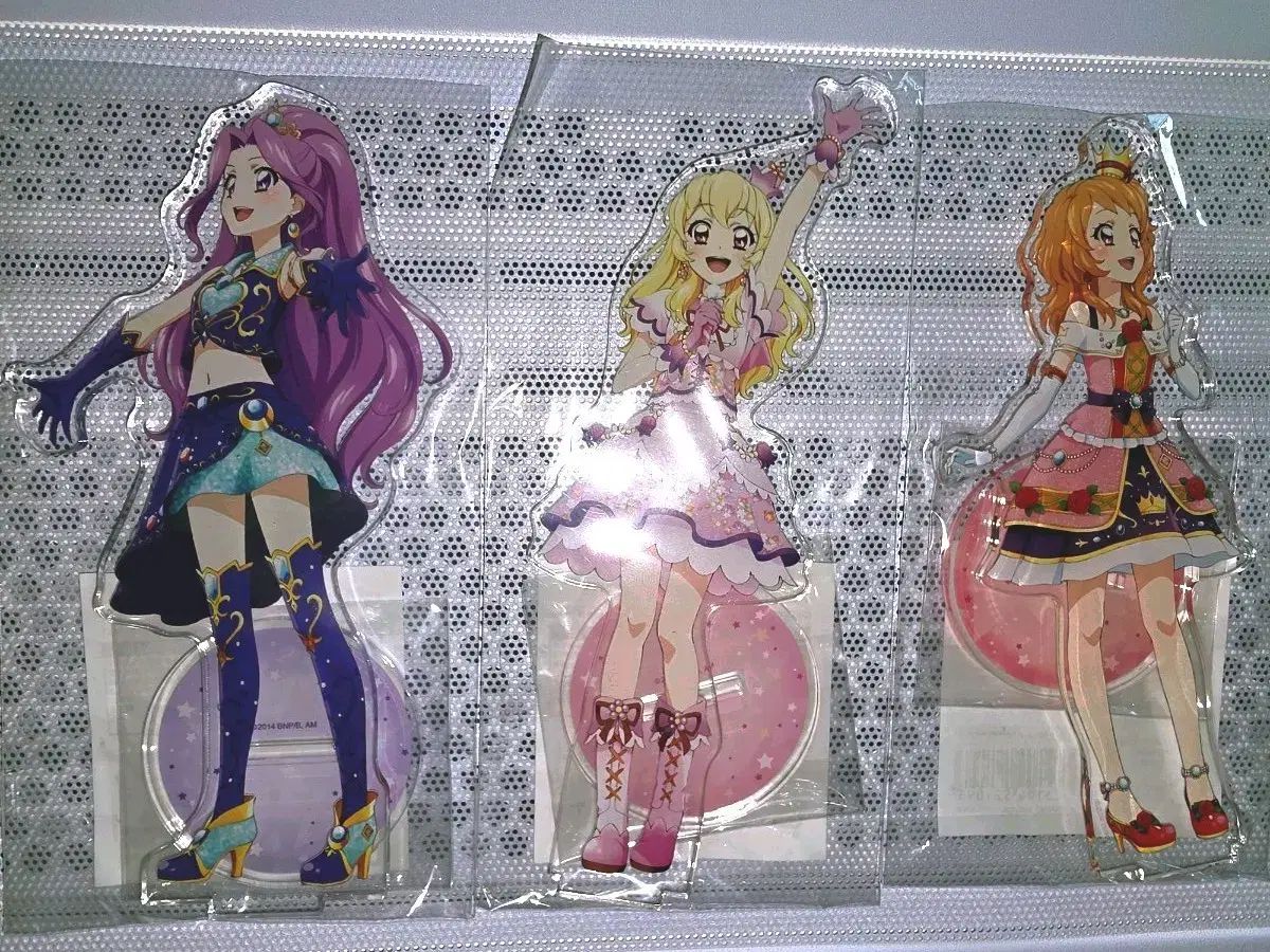 アイカツ！劇場版アクリル3種まとめ