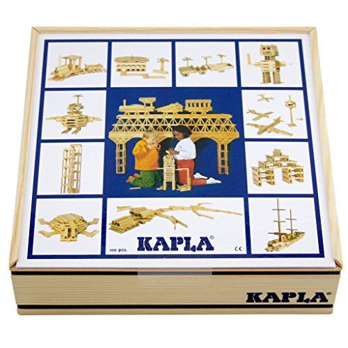 [ カプラ ] KAPLA 魔法の板 100 おもちゃ 積み木 100ピース 玩具 知育 木製 ブロック C100 子供 プレゼント 0814647002002 [並行輸入品]pms 4c16c54e