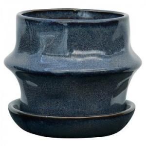 【新品・5営業日で発送】グリーンポット貿易部 グリーンポット 植木鉢 ヴィーレ ブルー 17cm CP-3317BU (2320711)