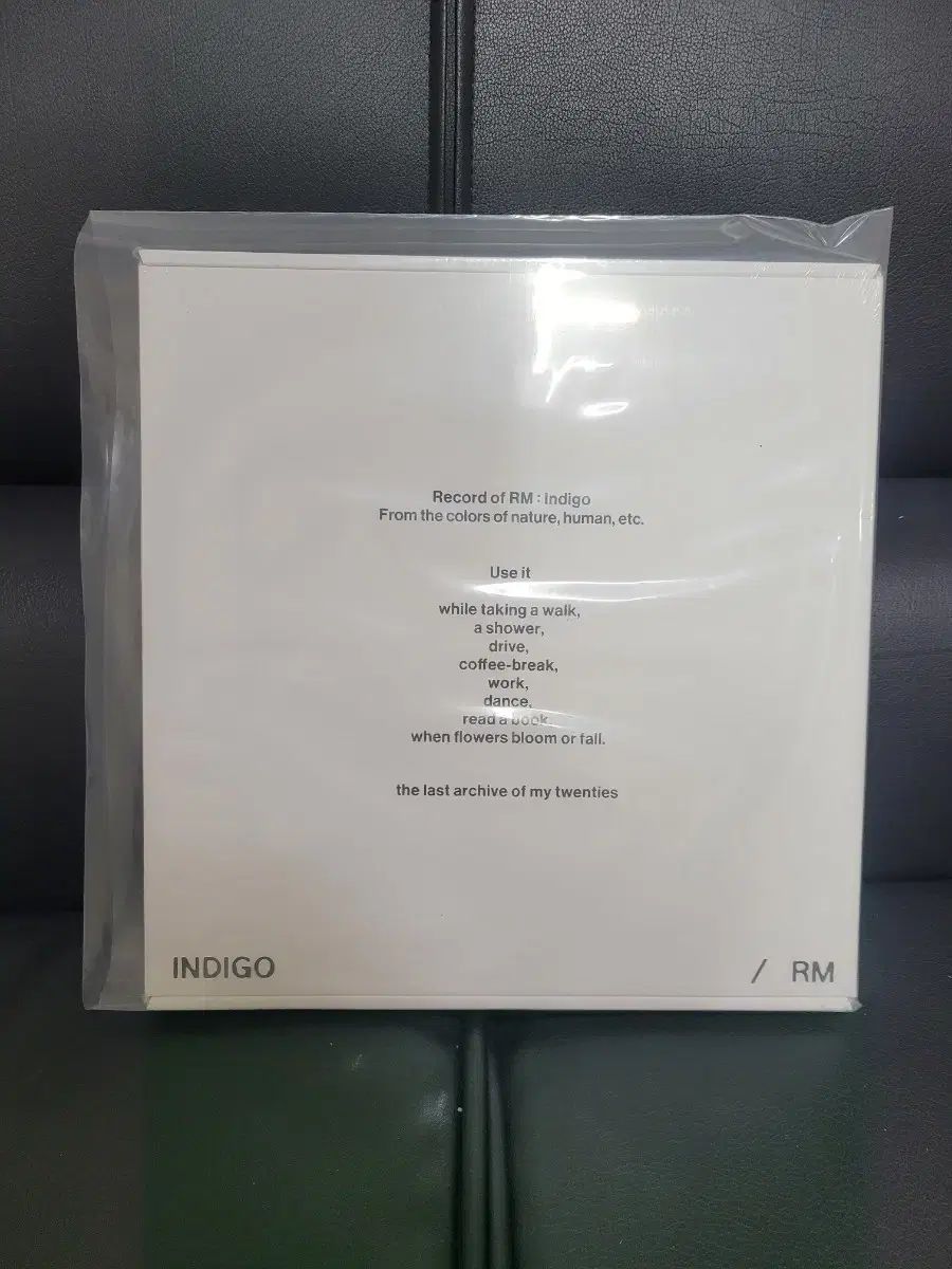 BTS(防弾少年団・バンタン) ラップモンスター Indigo 未開封 lp