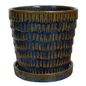【新品・5営業日で発送】グリーンポット貿易部 グリーンポット 植木鉢 クラッツ ウロ ブルー 10cm CP-2410BU (2320681)