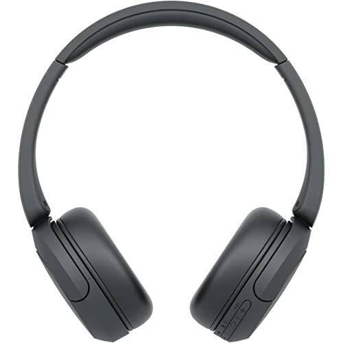 ソニー(SONY) ワイヤレスヘッドホン WH-CH520:Bluetooth対応/軽量設計 約147g/専用アプリ対応により好みの音質にカスタマイズできる「イコライザー」設定対応/ブラック WH-CH520 B 小Ju