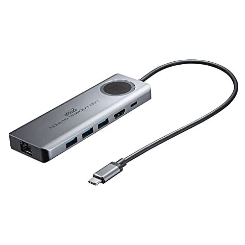 サンワサプライ ドッキングステーション Type-C接続(USB3.2 Gen2対応) 電圧・電流チェッカー搭載 USB-DKM1Ju