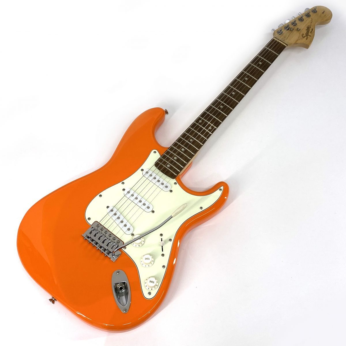Squier by Fender スクワイア スクワイヤー Affinity Stratocaster Capri Orange ストラトキャスター エレキギター ※中古