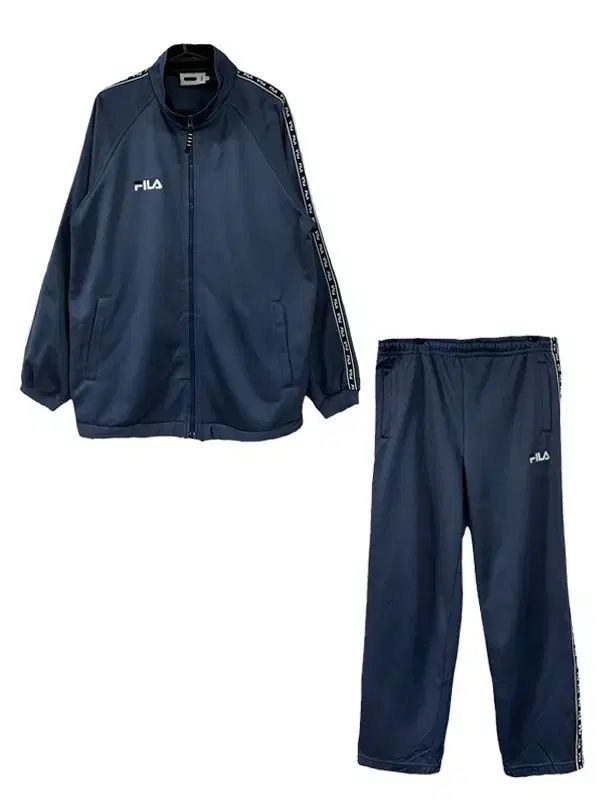 スウェット フィラ FILA メンズ サイドライン パンツ 上下 セット 