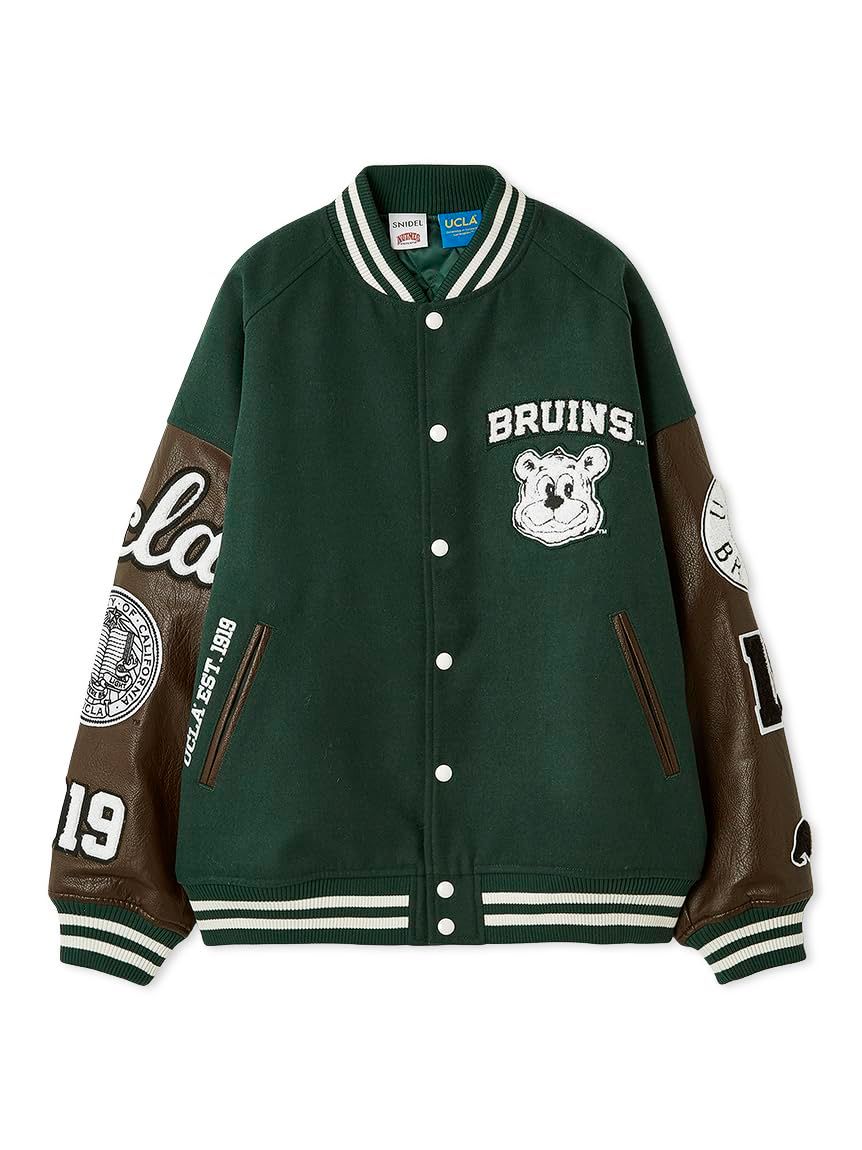 新品 [スナイデル] UCLA×ナツメグコラボスタジャン SWFJ254158 レディース GRN 0