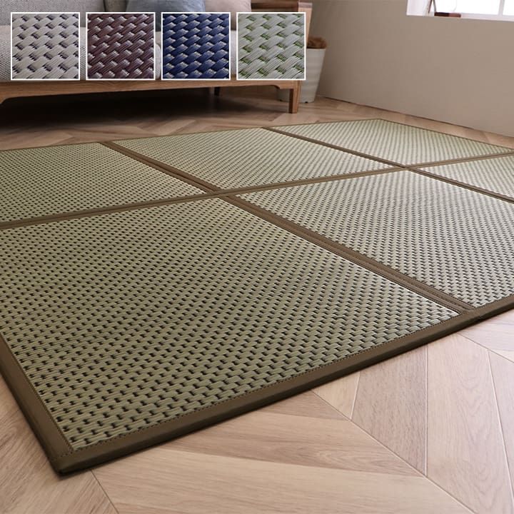 置くだけで和の空間が完成 国産い草 置き畳 約140×210cm 和室 畳 簡単設置