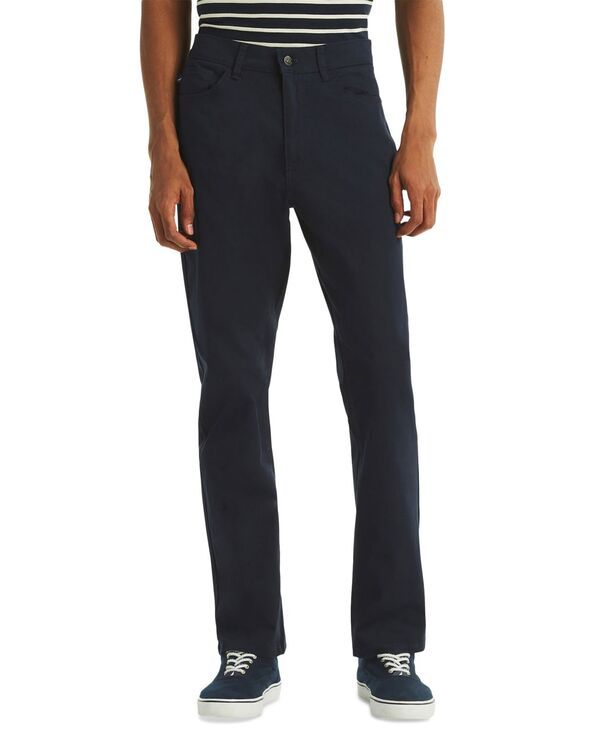 ナウティカ メンズ ボトムス カジュアルパンツ パンツ Nautica Mens StraightFit Stretch Pants Dark Blue ブルー