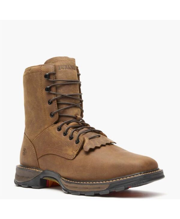 ドゥランゴ メンズ シューズ ブーツ・レインブーツ Tシャツ レース Durango Mens Maverick XP Steel Toe Waterproof Lace Up Boot Russet