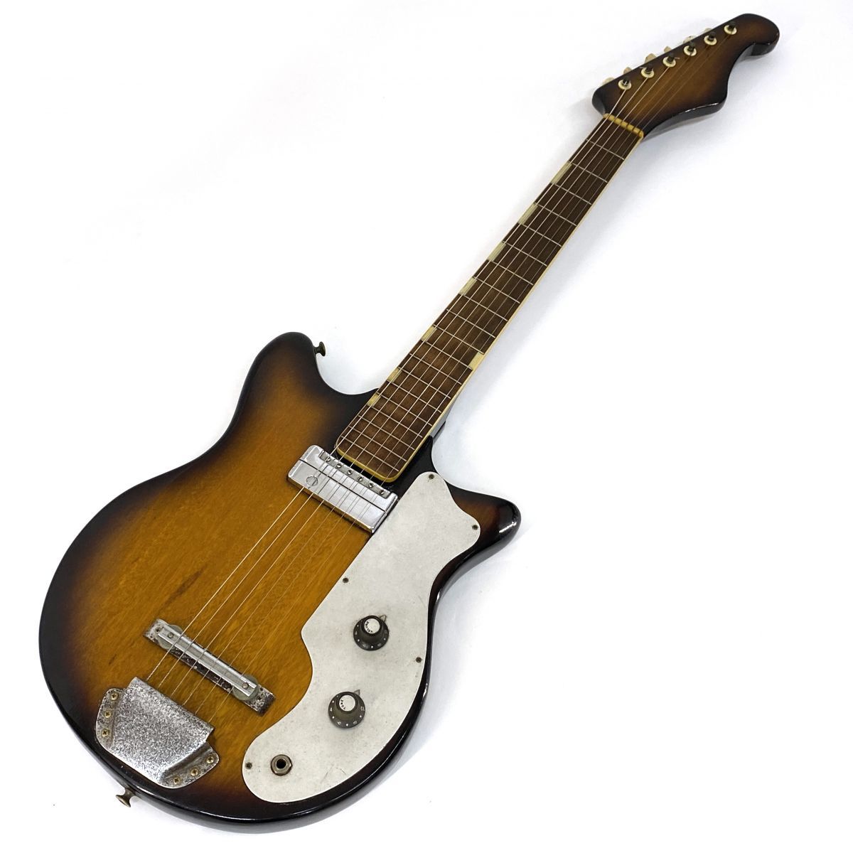 Teisco テスコ MJ-1 サンバースト 1960年代製 ビンテージ ビザールギター エレキギター ※中古