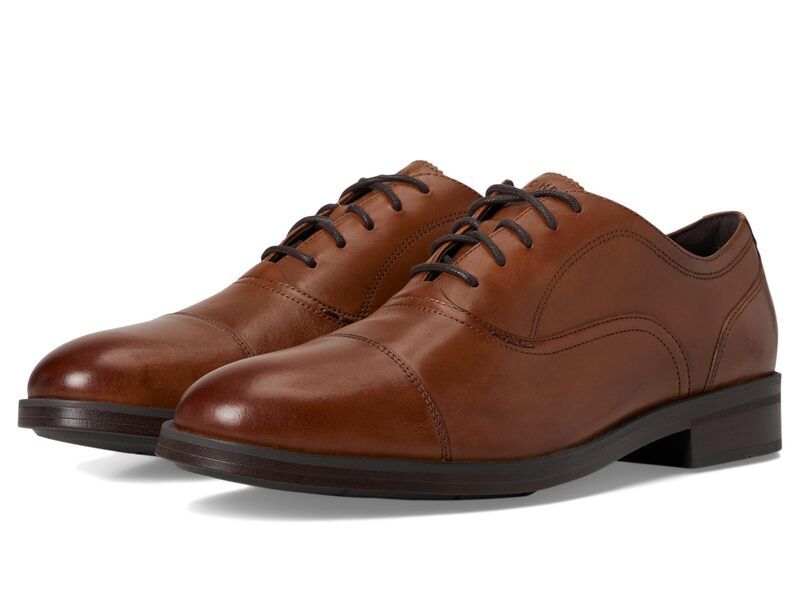 コールハーン メンズ シューズ オックスフォード キャップ Cole Haan Newmark Grand Cap Toe Oxfords British TanDar タン