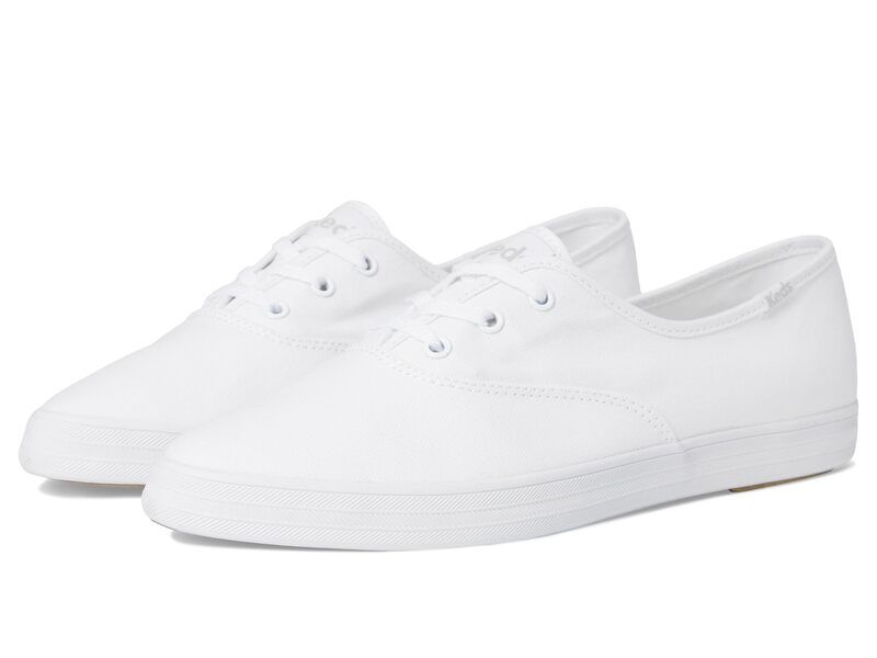 ケッズ レディース シューズ スニーカー Keds Champion Point Lowhite Canvas ホワイト
