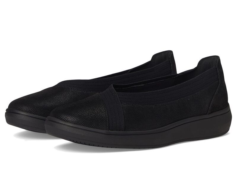 クラークス レディース シューズ サンダル Clarks Breezesky Air Black Textile 1 ブラック