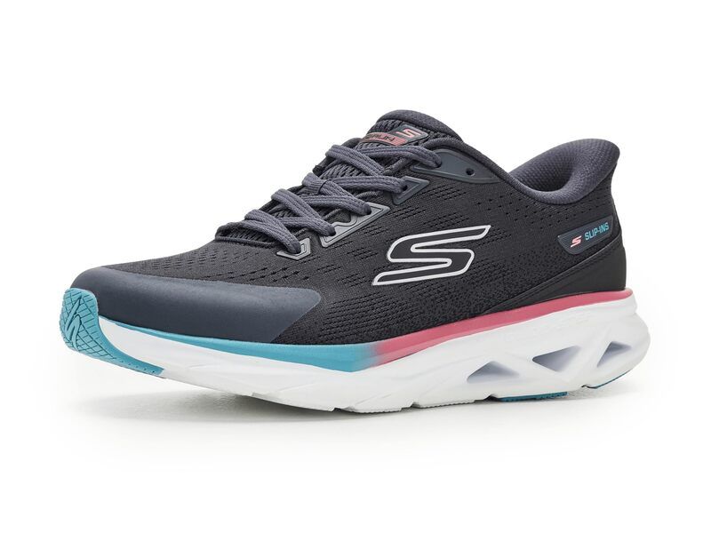 スケッチャーズ レディース シューズ スニーカー SKECHERS Glide Step Vortex Hands Free SlipIns Charcoal チャコール