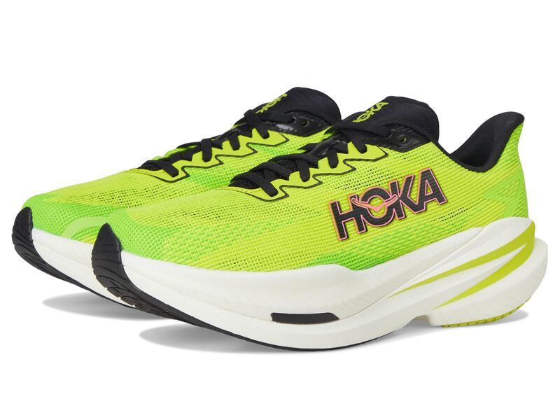 ホカオネオネ メンズ シューズ スニーカー Hoka Mach X 3 Neon Hoka Citru