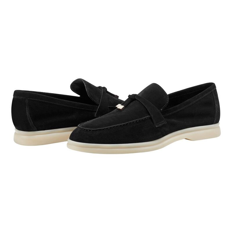 マーク・フィッシャー レディース シューズ スリッポン・ローファー Marc Fisher LTD Yanelli Black Suede ブラック