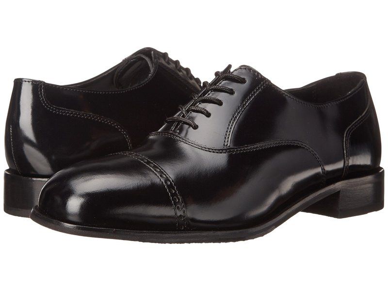 フローシャイム メンズ シューズ オックスフォード Florsheim Lexington Perfed Tip Black Legacy ブラック