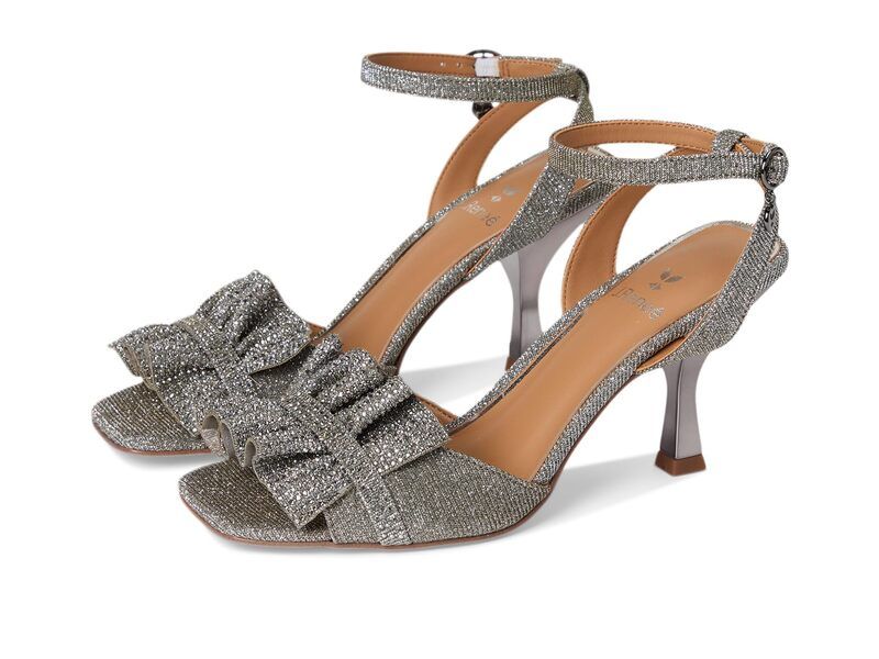 ジェイレニー レディース シューズ ヒール サンダル アンクル J Renee Almitankle Strap Sandals Pewter ピューター