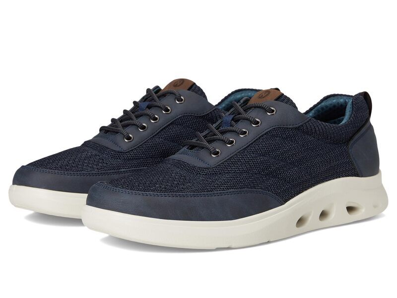 ノンブッシュ メンズ シューズ スニーカー オックスフォード レース ニット Nunn Bush Ponte Knit Moc Toe Sneakers Hybrid Oxford Casualigh