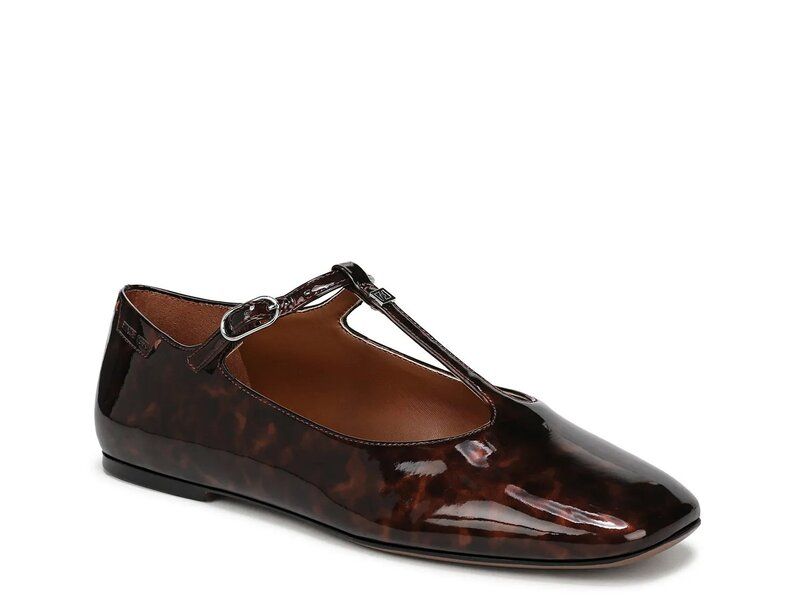 フランコサルト レディース シューズ パンプス Franco Sarto Marylee Mary Jane Flat Chocolate チョコレート