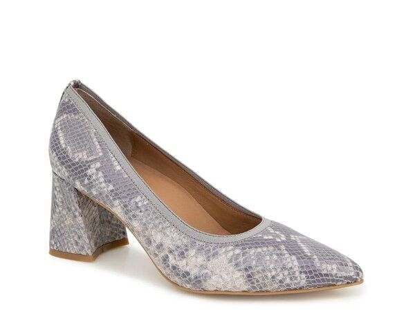ケネスコール レディース シューズ パンプス Gentle Souls by Kenneth Cole Dionne Pump GreyTaupe Snake Print グレー
