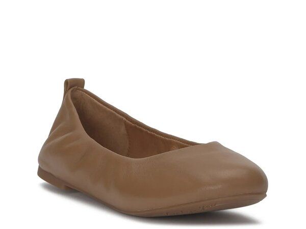 ラッキーブランド レディース シューズ パンプス Lucky Brand Emmielou Ballet Flat Brown Leather ブラウン