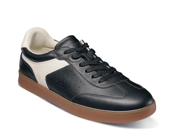 フローシャイム メンズ シューズ スニーカー Florsheim Pace TToe Sneaker Black ブラック
