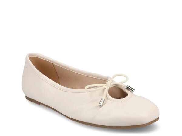 ジャーニー レディース シューズ パンプス Journee Callee Ballet Flat Cream クリーム