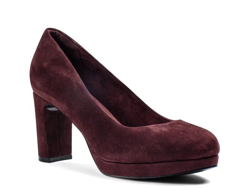 ロックポート レディース シューズ パンプス プラットフォーム Rockport Carmen Platform Pump Dark Red レッド
