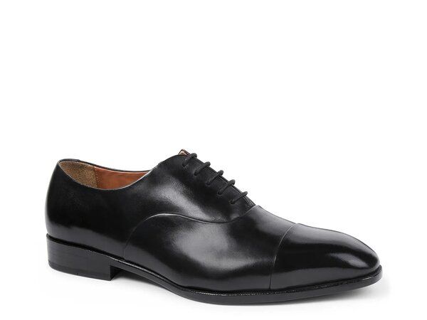 アンソニー ヴィア メンズ シューズ オックスフォード キャップ Anthony Veer Genoa Cap Toe Oxford Black ブラック