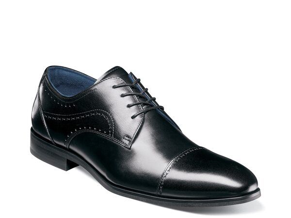 ステイシーアダムス メンズ シューズ オックスフォード キャップ Stacy Adams Bryant Cap Toe Oxford Black ブラック