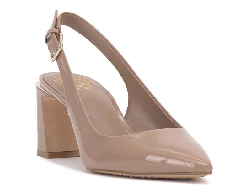 ヴィンスカムート レディース シューズ パンプス Vince Camuto Hamden Pump Taupe Patent Leather トープ