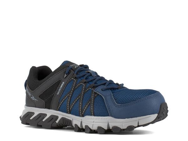 リーボック メンズ シューズ ブーツ・レインブーツ Reebok Work Trailgrip Alloy Toe Work Boot Mens Navy ネイビー