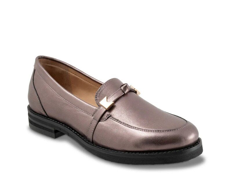 トロッターズ レディース シューズ スリッポン・ローファー Trotters Femi Loafer Pewter ピューター