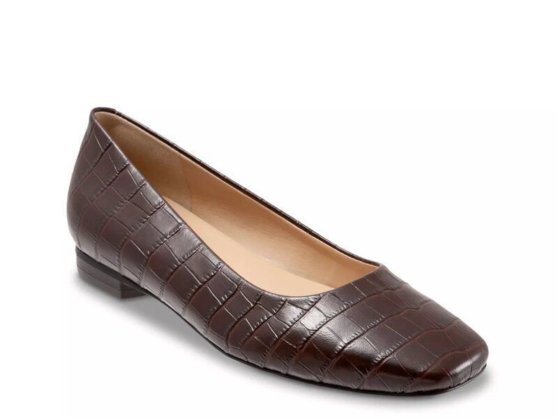 トロッターズ レディース シューズ パンプス Trotters Honor Flat Dark Brown ブラウン