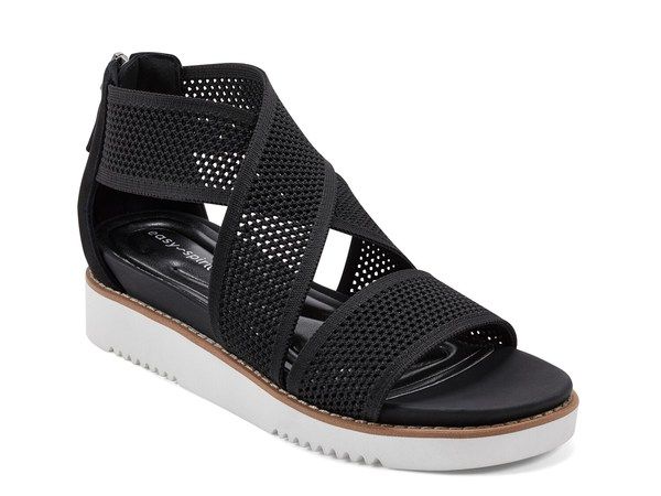 イージースピリット レディース シューズ サンダル Easy Spirit Wander Sandal Black ブラック