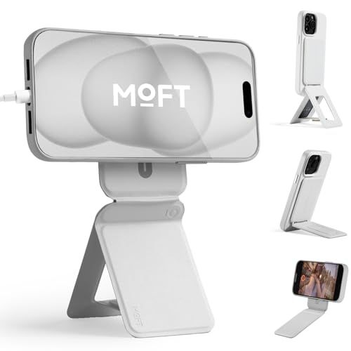 MOFT【公式直営店】モフト スマホスタンド MagSafe対応 七変化マルチスタンド 携帯スタンド iPhone 17/16/15/14/13/12シリーズ対応 MOVAS?耐久素材 薄型・軽量・折りたたみ式・持ち運び便利 多角度調整・三脚兼用・強力なMJu