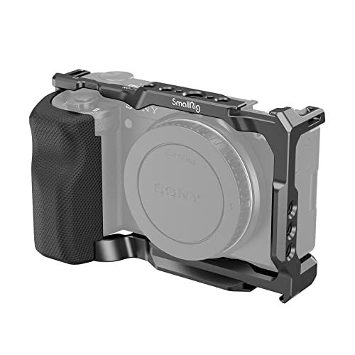 SmallRig ZV-E10用グリップ付きケージ/内蔵クイックリリースプレート付き/グリップ体験を向上 3538BJu 7,615円