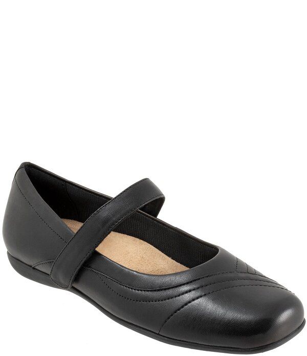 トロッターズ レディース シューズ パンプス レザー Trottersherese Leather Mary Jane Flats Black ブラック