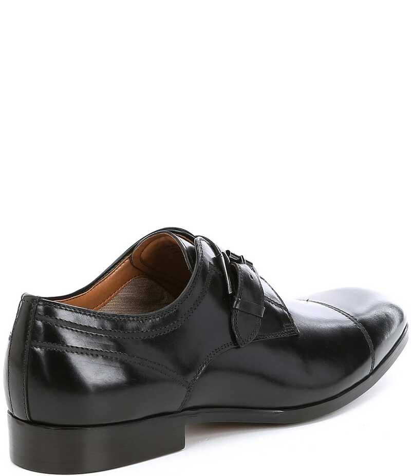 スティーブ マデン メンズ シューズ ドレスシューズ モンクストラップ モンク レザー ローファー Steve Madden Mens Covet Leather Monk Strap Loafers