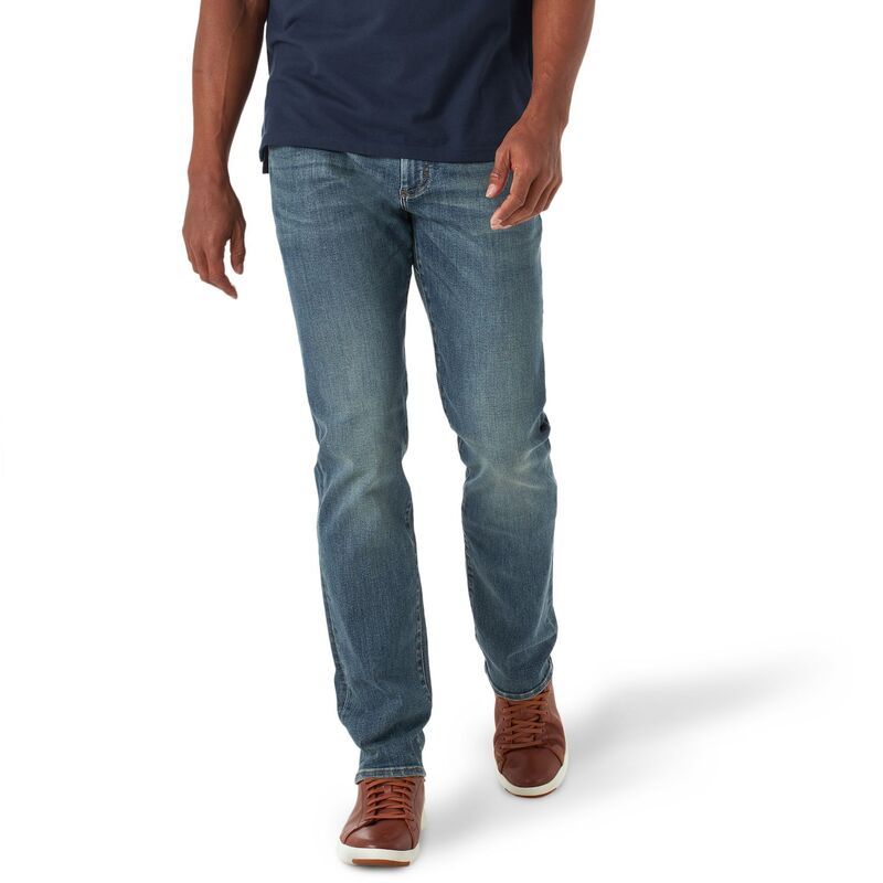 リー メンズ ボトムス デニムパンツ ジーンズ Mens Leextreme Motion StraightLeg Jeans Mayday