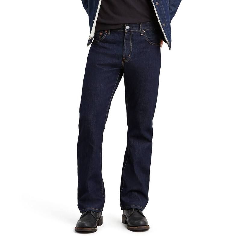 リーバイス メンズ ボトムス デニムパンツ ブーツカット ブーツ ジーンズ Mens Levis 517 Bootcut Jeans Rinse