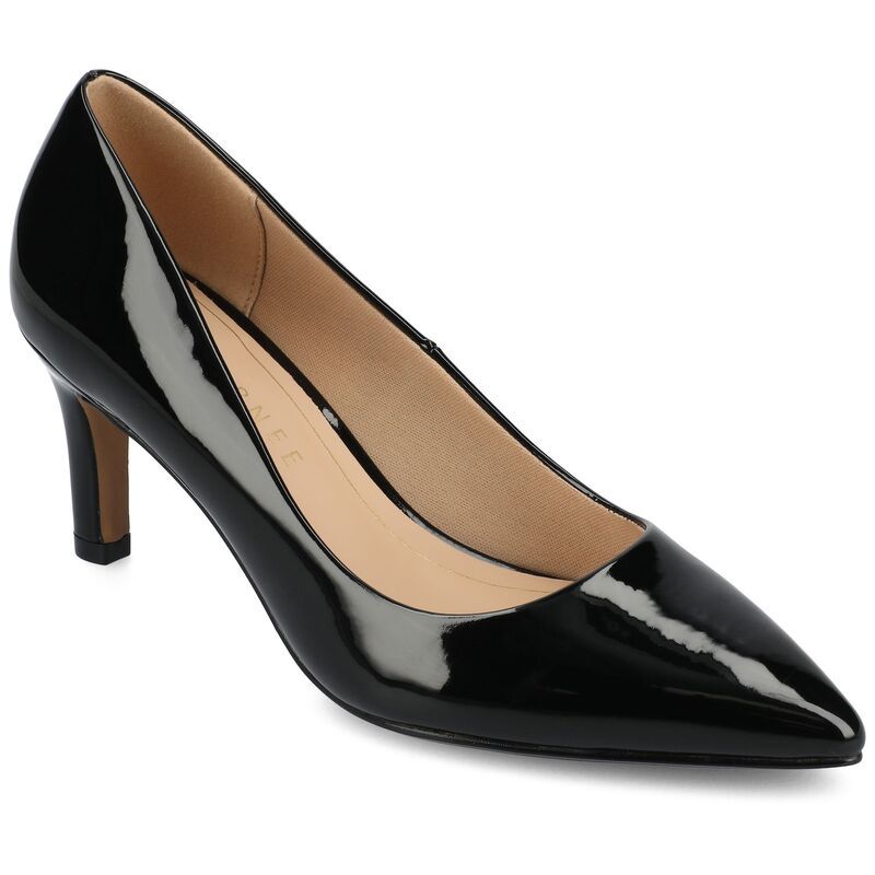 ジュルネ コレクション レディース シューズ パンプス ヒール Journee Collection Scylee SlipOn Stiletto PointedToe Higheel Shoes B