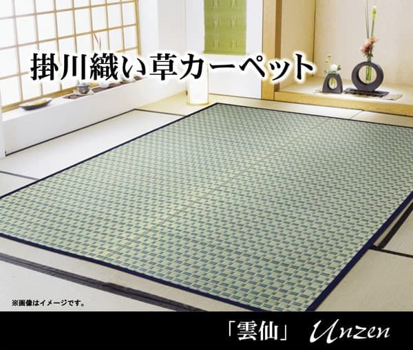 お部屋の主役を変えてみませんか 雲仙 カーペット 約174×261cm