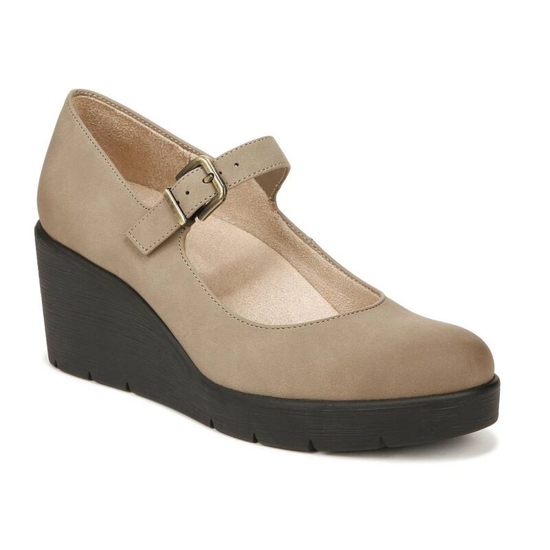 ソウルニュトライザー レディース シューズ パンプス SOUL Naturalizer Adore Womens Mary Jane Wedges Mushroom Gray グレー