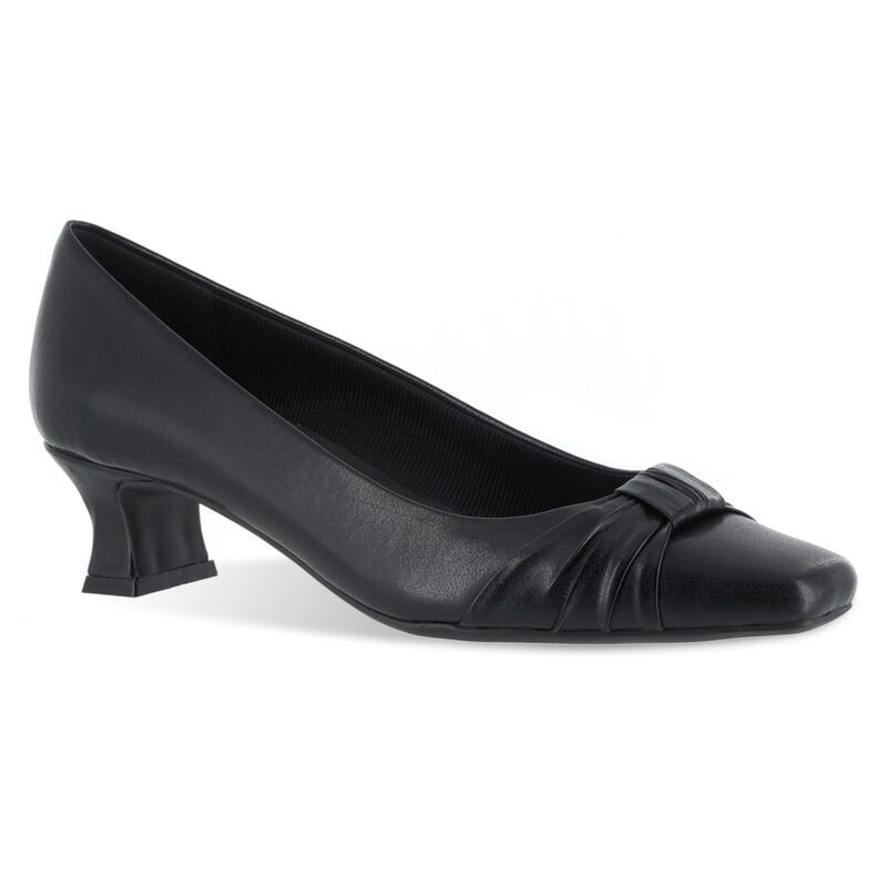 イージーストリート レディース シューズ パンプス ヒール Easy Street Waive Womens Dress Heels Black ブラック