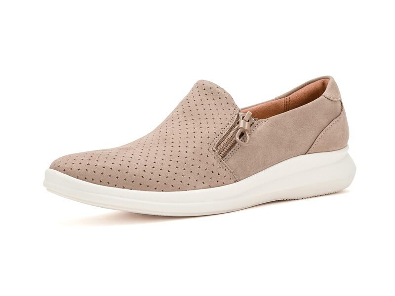 クラークス レディース シューズ スニーカー Clarks Lynell Sky Stone Nubuck ストーン