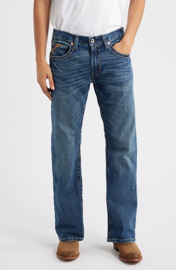 アリアト メンズ ボトムス デニムパンツ ジーンズ Ariat M5 Stillwell Straight Jeans Fargo